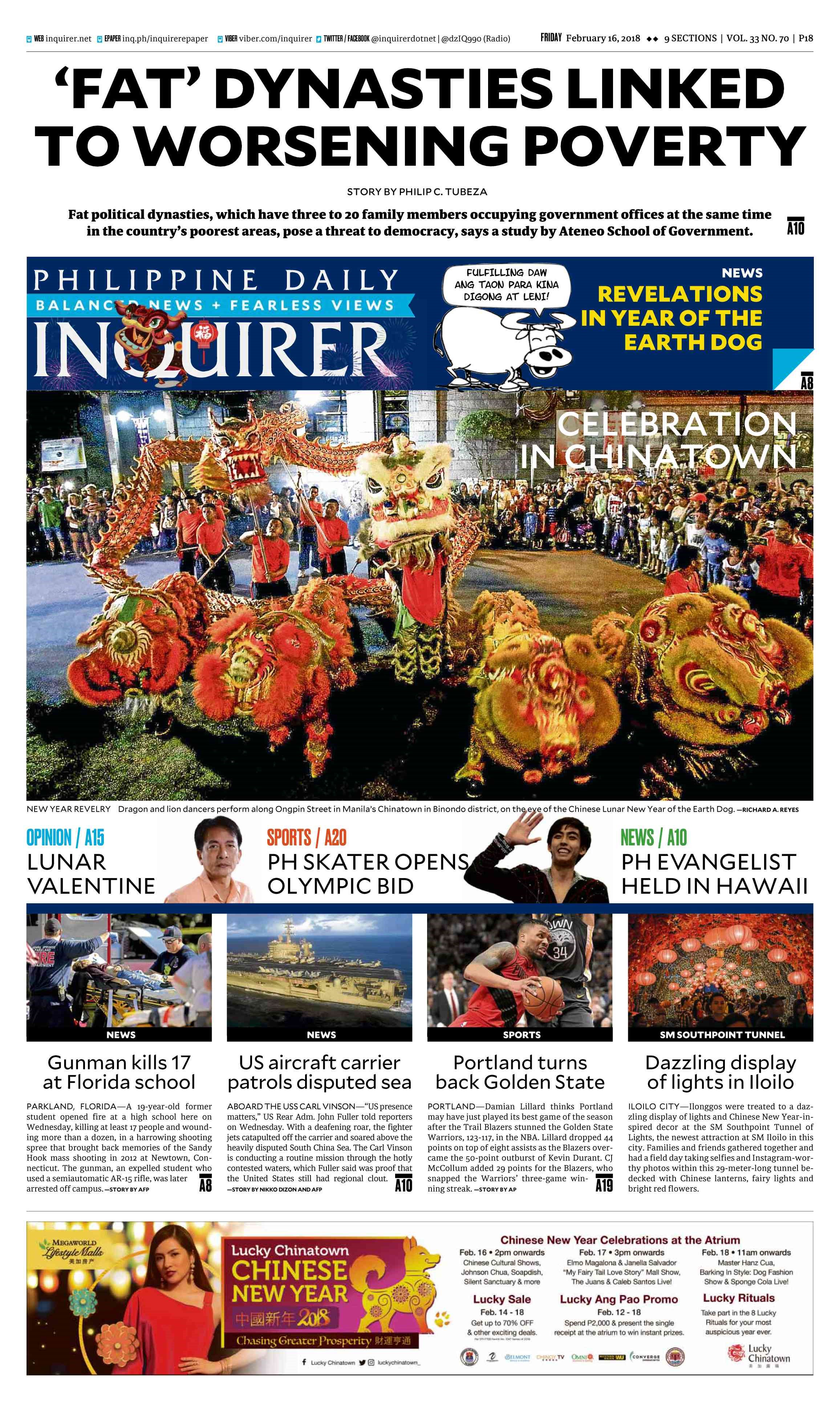 Philippine daily inquirer news update today > SHIKAKUTORU.INFO