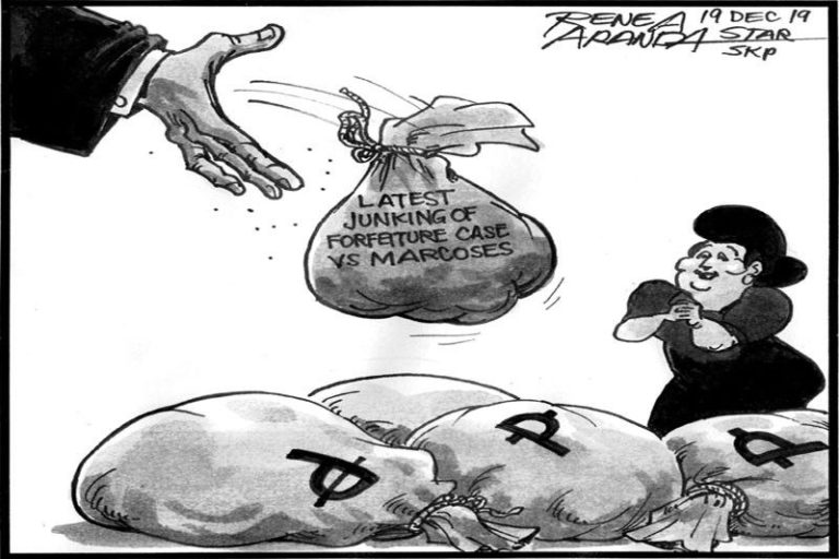 EDITORIAL: OPINIONS & CARTOONS: MANILA- Marcoses on a roll – Aseanews