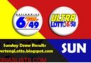PHILIPPINE PCSO-LOTTO: Super 6/49 & Ultra 6/58 : Sun. 8/7/2022