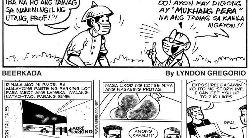 COMICS: PROF,  SORRY, YOUR CARTOON WAS E.J.K. BY DU30-NARCOS.. TULOY MO ANG LABAN