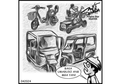 EDITORIAL CARTOONS-  Bantayan, pag-abuso sa paggamit ng e-bikes