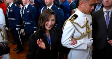 LIFE+STYLE-ZHUBIZ | Malaysian actress Michelle Yeoh receives Presidential Medal of freedom from Biden
