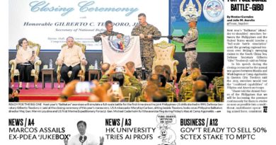 PAPER EDITIONS | 5.11.24 – Saturday : PHILIPPINES-PH security execs want China envoys expelled