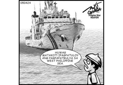 EDITORIAL CARTOONS- Ipagpatuloy ang patrulya sa West Philippine Sea