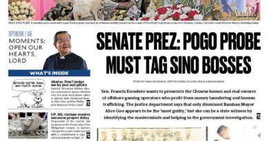 PAPER EDITIONS | 9.8.24 – Sunday | Senate prez: Pogo probe must unmask Chinese bosses