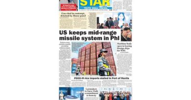 PAPER EDITIONS | 9.20.24 – Friday | US keeps mid-range missile system in Phi