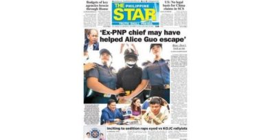 PAPER EDITIONS | 9.18.24 – Wednesday |  Pagcor exec tags ex-PNP chief in Pogo ‘payroll’ talk