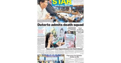 PAPER EDITIONS | 10.29.24 – Tuesday | Duterte tells Senate: I have a death squad