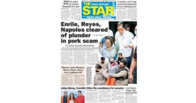 PAPER EDITIONS | 10.5.24 –Saturday | Enrile cleared of plunder in P173 million pork scam case