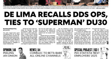 PAPER EDITIONS | 10.23.24 – Wednesday |  De Lima recalls DDS ops, ties to ‘Superman’ Duterte