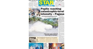 PAPER EDITIONS | 11.17.24 – Sunday | Super Typhoon Pepito poised for landfall, warnings intensify