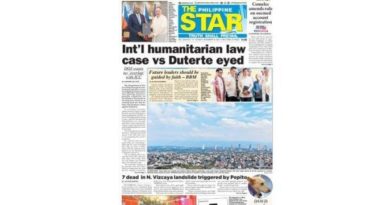 PAPER EDITIONS | 11.19.24 – Tuesday |  International humanitarian law case vs Duterte eyed