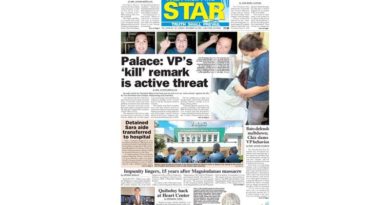 PAPER EDITIONS | 11.24.24 – Sunday |  Palace: VP’s ‘kill’ remark is active threat