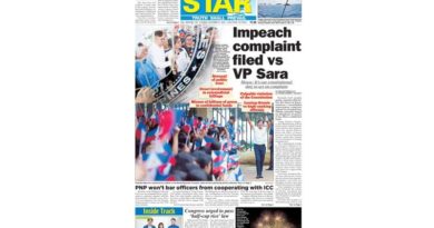 PAPER EDITIONS | 12.3.24 – Tuesday | Impeach complaint filed vs VP Sara