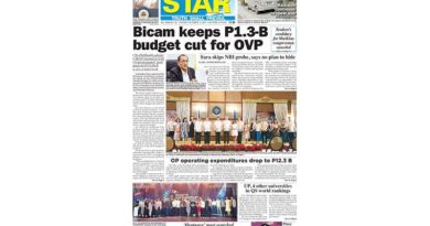 PAPER EDITIONS | 12.12.24 – Thursday | Bicam keeps P1.3 billion budget cut for OVP