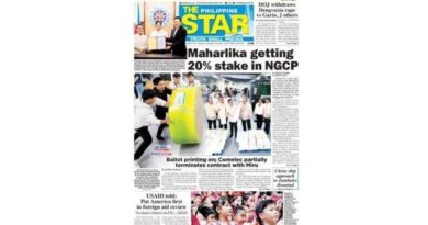 PAPER EDITIONS | 1.28.25–Tuesday | Maharlika getting 20% stake in NGCP