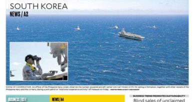 ASEANEWS HEADLINE-ASIA GEOPOLITICS | West Philippine Sea: US aircraft carrier joins PH in WPS patrols