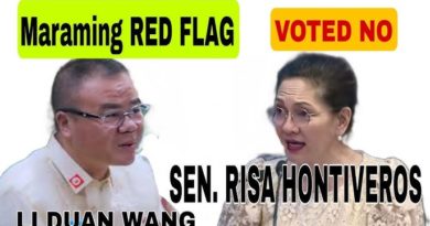 ASEANEWS-NAT’L SECURTY | MANILA, Philippines: Senate OKs bill granting PH citizenship to Chinese linked to Pogo | Sen. Hontiveros voted against