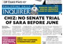 PAPER EDITIONS | 2.7.2025–Friday | Chiz: No Senate trial of Sara before June