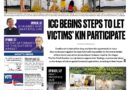 PAPER EDITIONS | 3.23.25 Sunday |  ICC begins steps to let victims’ kin participate