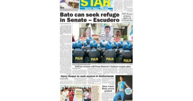 PAPER EDITIONS | 3.18.25 Tuesday | Bato can seek refuge in Senate – Escudero