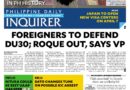 PAPER EDITIONS | 3.20.25 Thursday | Foreigners to defend Duterte; Roque out, says VP