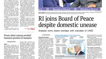 ASEANEWS PAPER EDITIONS | 01.23.26 Friday | RI joins Board of Peace despite domestic unease