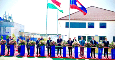 ASEANEWS-MANAGEMENT | Vientiane upgrades wastewater treatment with Hungary-funded project