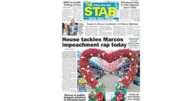 ASEANEWS PAPER EDITIONS | 02.02.26 Monday |  House tackles President Marcos impeachment rap today