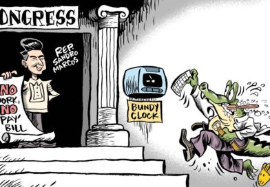 EDITORIAL CARTOONS: RUSHING TO WORK | THE MANILA TIMES