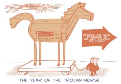 EDITORIAL CARTOONS: HERE COMES TROUBLE | THE MANILA TIMES EDITORIAL CARTOONS: HERE COMES TROUBLE | THE MANILA TIMES