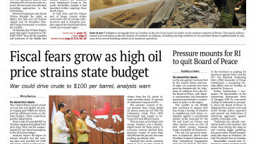 ASEANEWS PAPER EDITIONS | 03.04.26 WEDNESDAY |  Fiscal fears grow as high oil price strains state budget