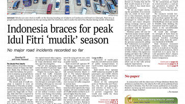 ASEANEWS PAPER EDITIONS | 03.18.26 – WEDNESDAY | Indonesia braces for peak Idul Fitri ‘mudik’ season