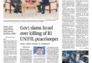 ASEANEWS PAPER EDITIONS | 03.31.26 –TUESDAY | RI strongly condemns Israeli killing of peacekeepers in Lebanon