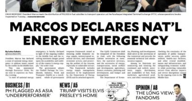 ASEANEWS PAPER EDITIONS | 03.25.26 –WEDNESDAY |  Marcos declares national energy emergency