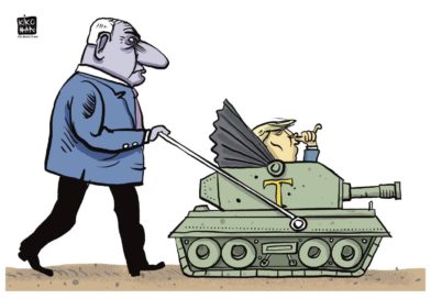 WORLD EDITORIAL CARTOONS: BIBI WITH ‘BABY’ | THE MANILA TIMES