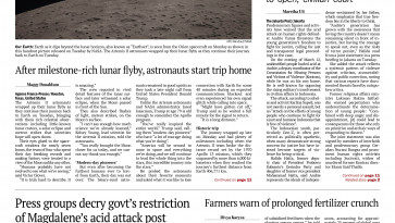 ASEANEWS PAPER EDITIONS | 04.08.26 –WEDNESDAY | Acid attack ‘threat’ to young generation’s freedom