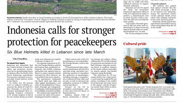 ASEANEWS PAPER EDITIONS | 4.27.26 MONDAY | Indonesia calls for stronger protection for peacekeepers