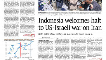 ASEANEWS PAPER EDITIONS | 04.09.26 –THURSDAY | Indonesia welcomes halt to US-Israel war on Iran