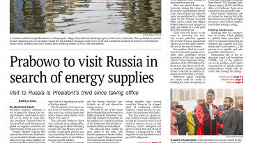 ASEANEWS PAPER EDITIONS | 4.13.26 Monday | Prabowo to visit Russia in search of energy supply