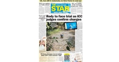 ASEANEWS PAPER EDITIONS | 4.24.26 FRIDAY |  Duterte to face trial as ICC judges confirm charges