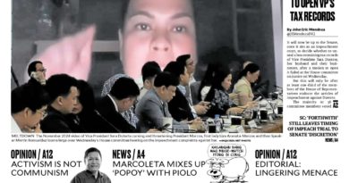 ASEANEWS PAPER EDITIONS | 4.30.26 THURSDAY | House panel finds probable cause to impeach VP Sara