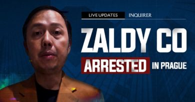 ASEANEWS HEADLINE-GRAFT & CORRUPTION | MANILA: Zaldy Co nabbed entering Prague