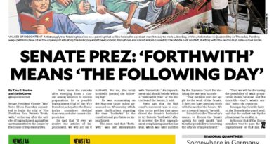 ASEANEWS PAPER EDITIONS | 5.1.26 FRIDAY | SENATE PREZ: “FORTHWITH” MEANS “THE FOLLOWING DAY”
