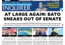 ASEANEWS PAPER EDITIONS | 5.15.26 FRIDAY |  At large again: Bato dela Rosa sneaks out of Senate