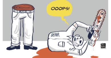 EDITORIAL CARTOONS: INCIDENTAL MUTILATION | The Manila Time EDITORIAL CARTOONS: INCIDENTAL MUTILATION | The Manila Time