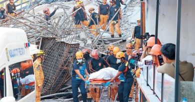 ASEANEWS HEADLINE-CALAMITY | ANGELES CITY, Philippines: Nine-storey building under construction collapses in Angeles City; 24 rescued, many feared trapped