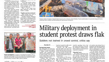 ASEANEWS PAPER EDITIONS | 6.15.26 MONDAY | Military deployment against student protest draws flak