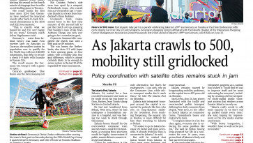 ASEANEWS HEADLINE-PAPER EDITIONS | 6.22.26 MONDAY |  As Jakarta crawls to 500 years, mobility still gridlocked