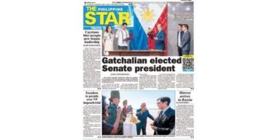ASEANEWS HEADLINE-PAPER EDITIONS | 6.18.26 THURSDAY | Gatchalian elected Senate president